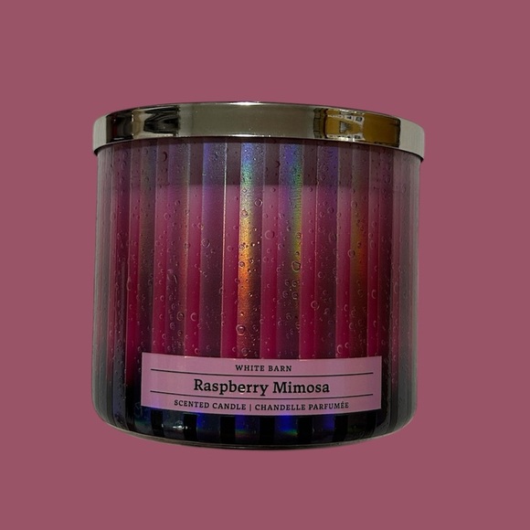 Bath and Body Works Raspberry and Mimosa Scented Candle - Picture 1 of 3